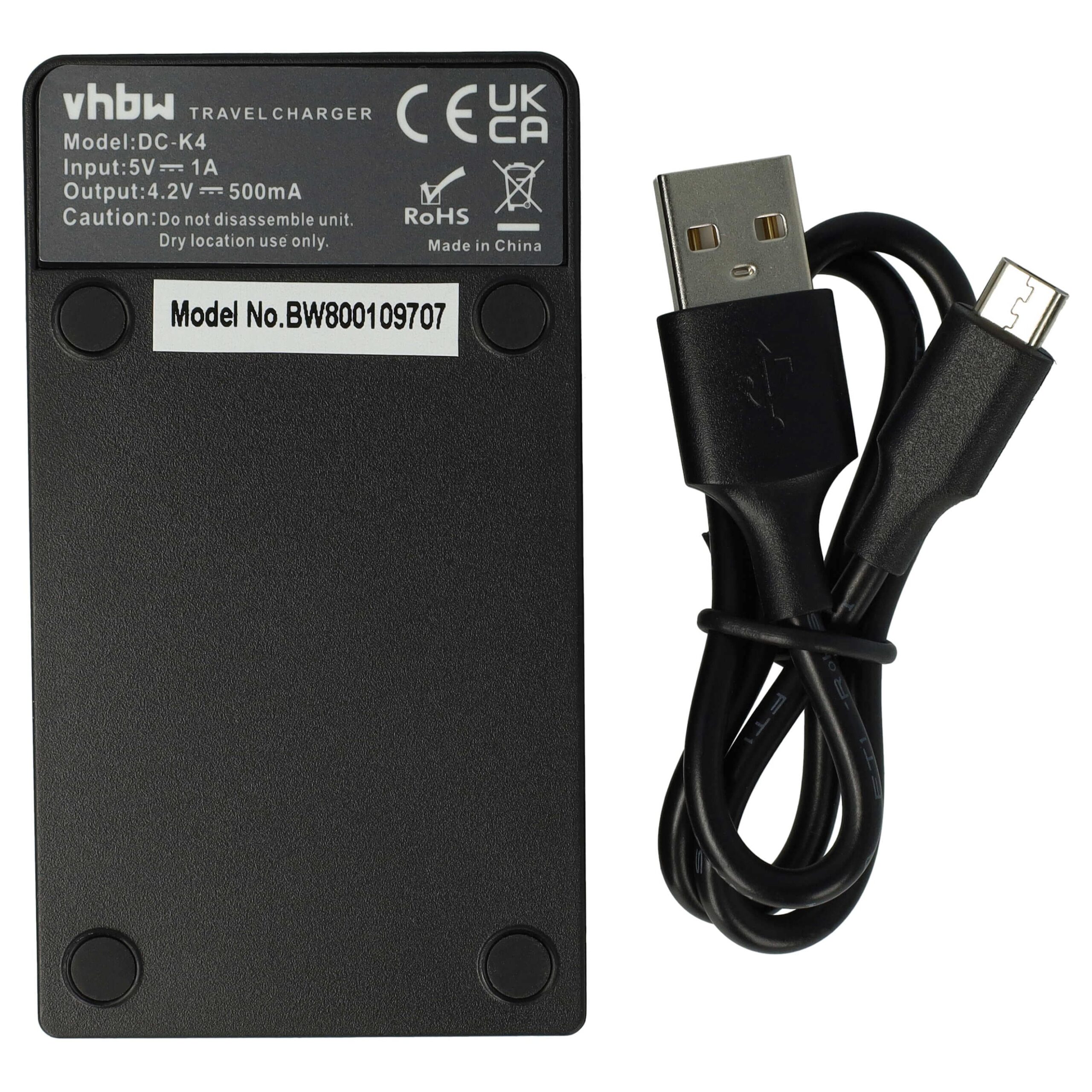 Carregador USB-C vhbw com Cabo para Câmara Sony Cyber-shot - Image 2
