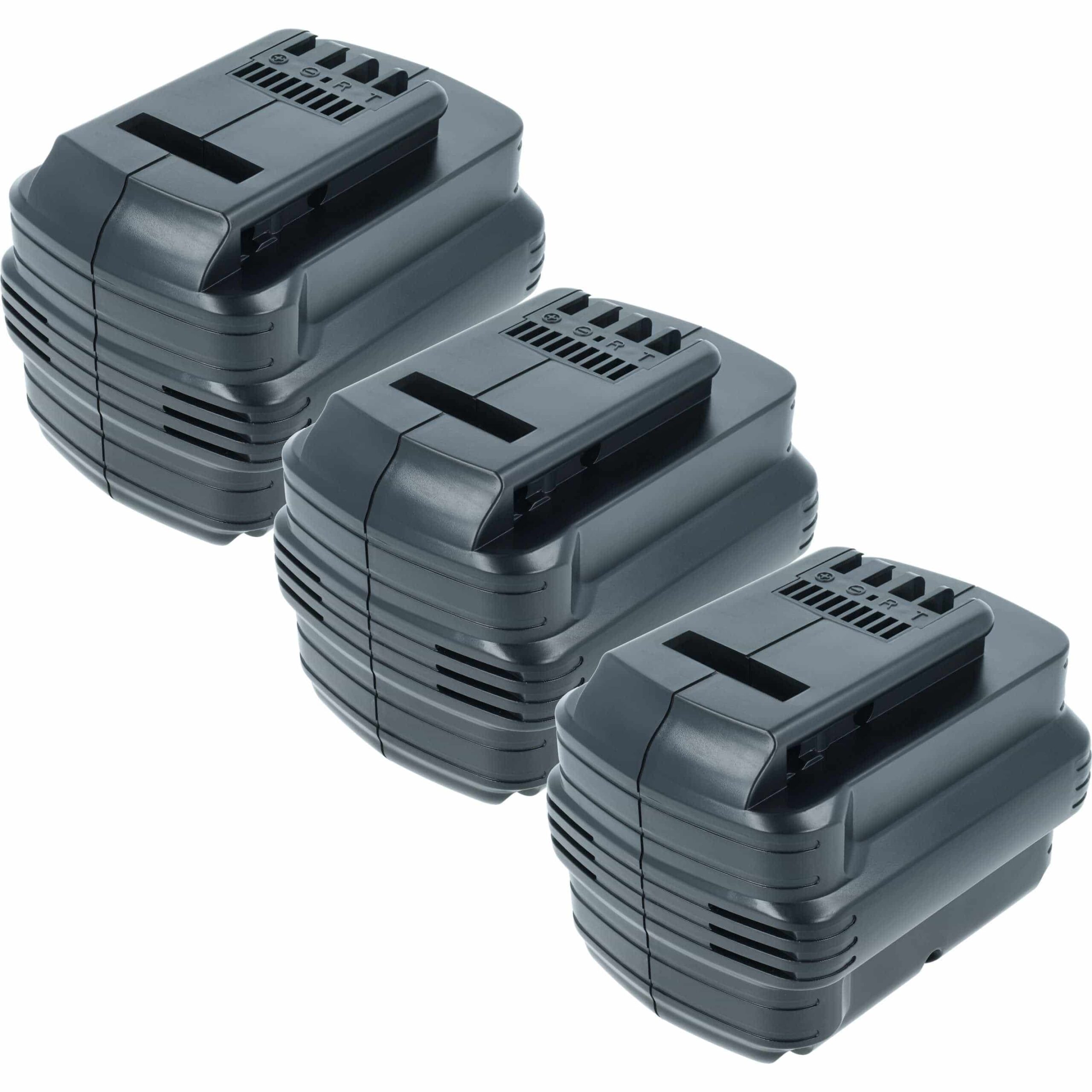 3x Baterias vhbw para Ferramentas Elétricas Dewalt DE0242 2000 mAh 24 V NiMH