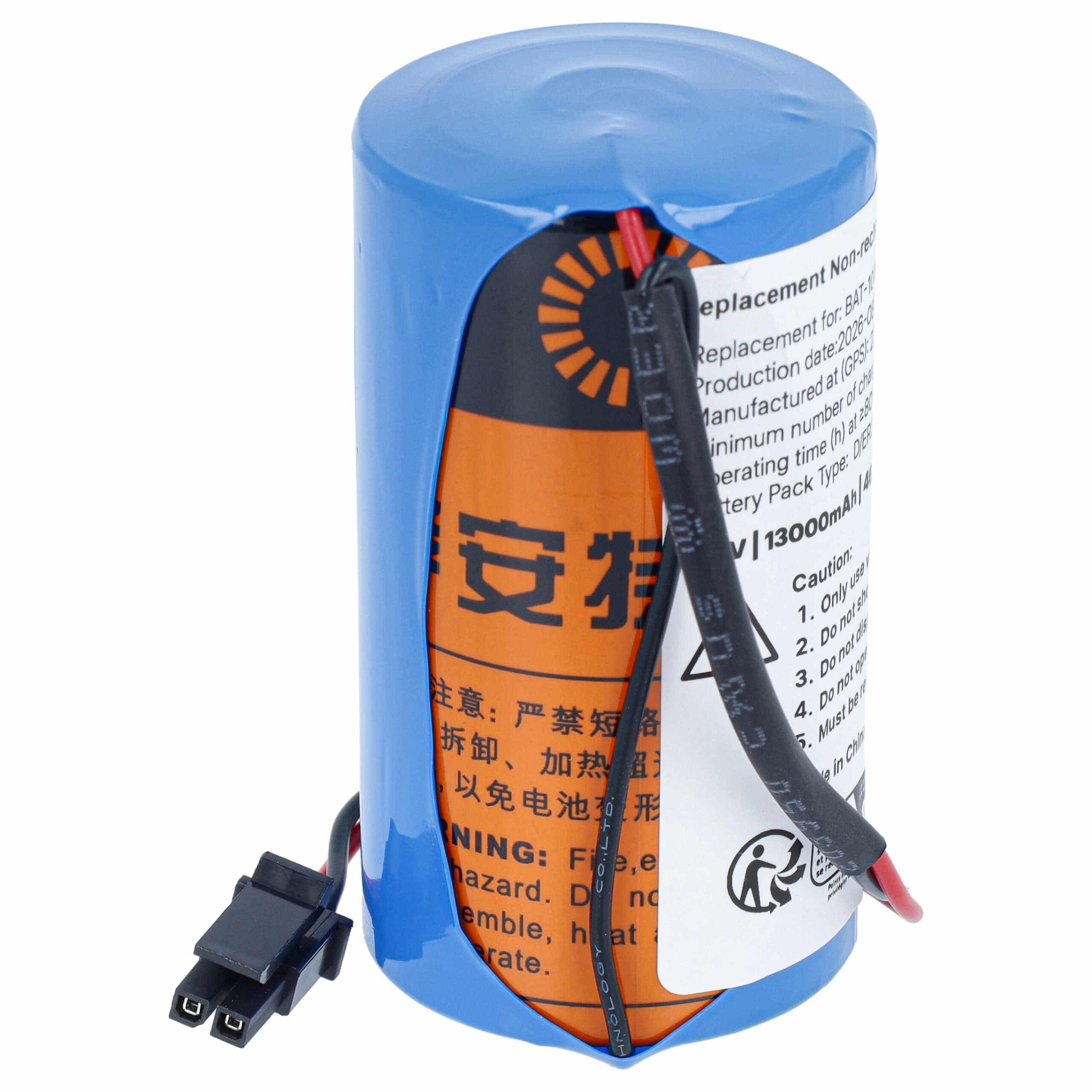 Bateria vhbw para sistemas de alarme Jablotron BAT-100A, 13000 mAh, 3,6 V, Li-SOCl2 - Image 2