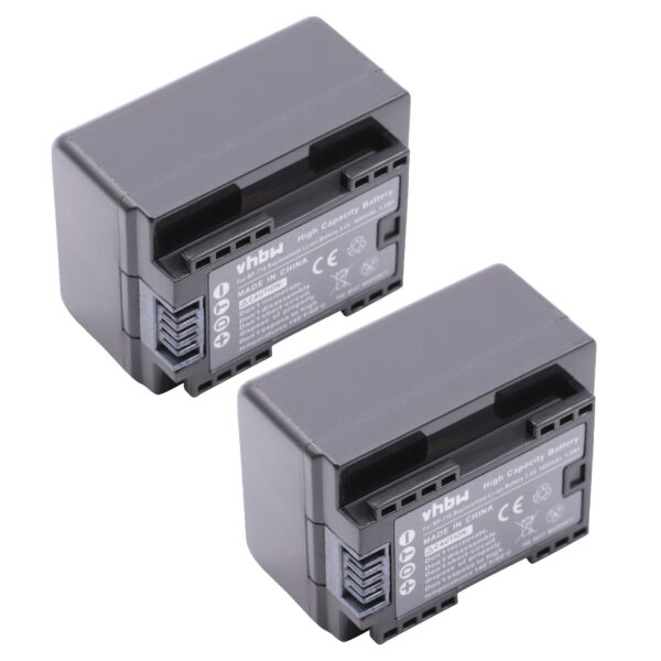 Bateria de Videogravação vhbw substitui Canon BP-718 - 1600 mAh 3.6 V Li-Ion (2 unidades)