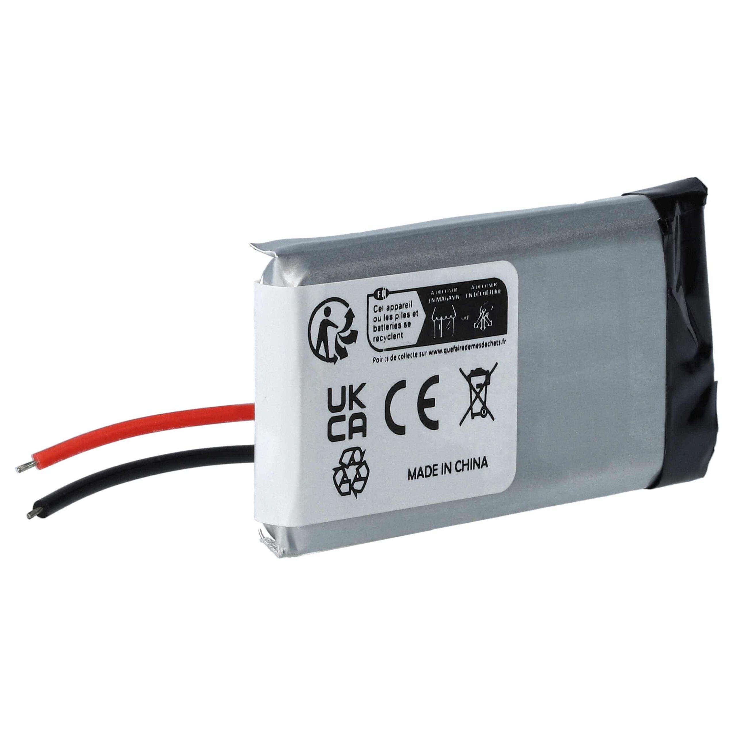 2 baterias vhbw para auscultadores sem fios Cardo Packtalk, 850 mAh, 3,7 V — substituem BAT00007 - Image 2