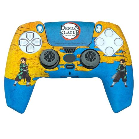 Set de Comando BLADE para PS5 - Demon Slayer Tanjiro (Termocrómica + Capa + Grips)