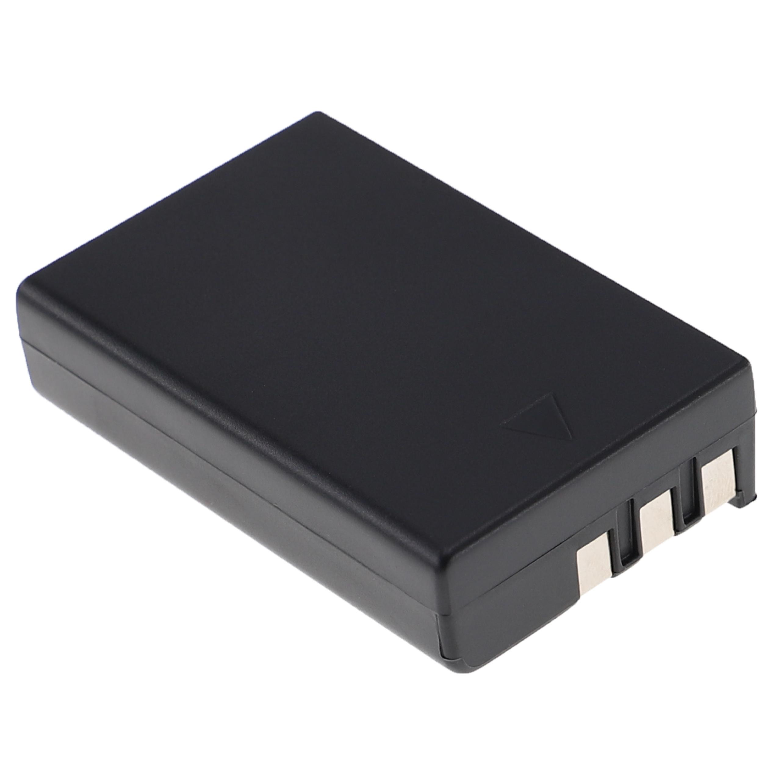 2x Bateria Extensilo para Nikon EN-EL9E, EN-EL9 - 1000mAh, 7.4V