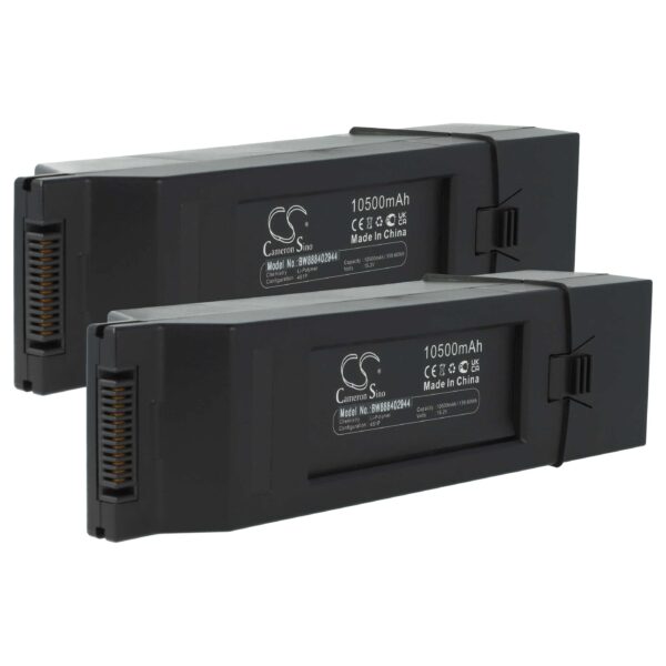 Pack 2 Baterias vhbw para Drones Yuneec H3, H520E - 10500 mAh 15.2 V Li-Polymer