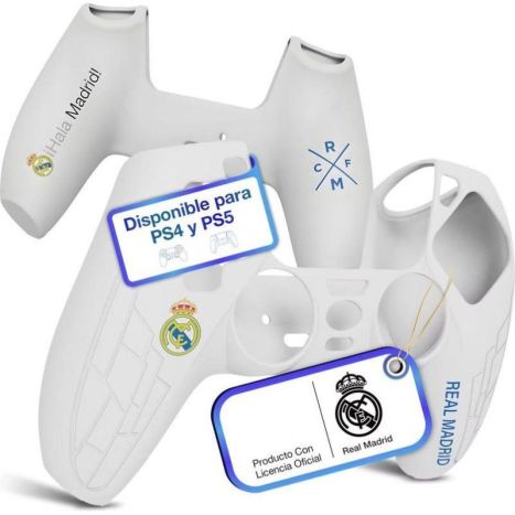 Set de Comando BLADE Real Madrid para PS5 - Capa de Silicone - Branco