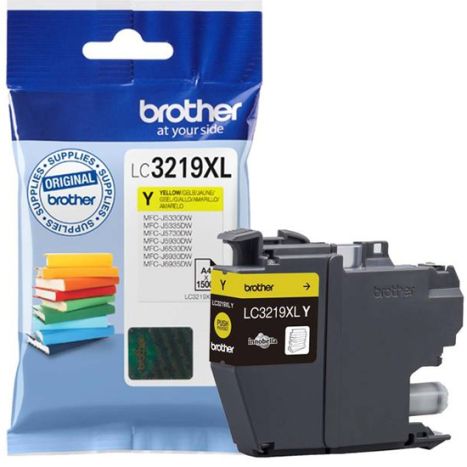 Cartucho Original BROTHER LC3219XL Amarelo - LC3219XLY