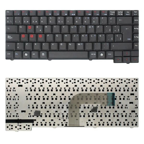 TECLADO PARA PORTÁTIL ASUS X50 X59 SERIES | 04GN9V1KSPA2 V012262AK1 PRETO