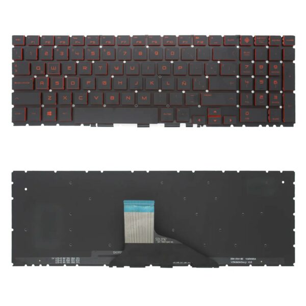 TECLADO RETROILUMINADO PARA PORTÁTIL HP OMEN 15-DC 15T-DC | PK132JZ2B00 LATINO-AMERICANO